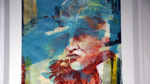 Azadeh Oliayishad Painting Exhibit Underway at Farmanfarma Gallery