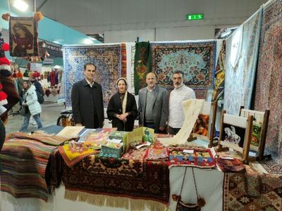 Participation of Iranians at Milan Handicrafts Fair