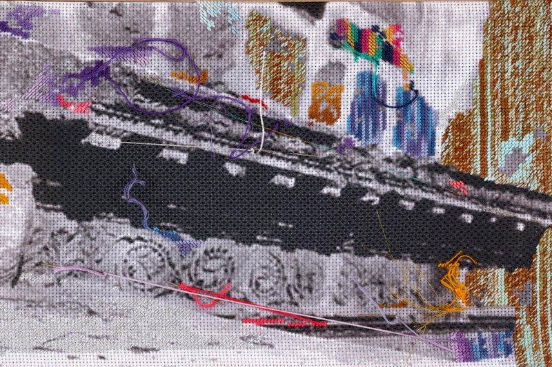 Farhad Ahrarnia Displays Artworks in Beirut