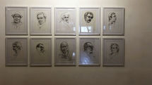 Visit Ali Khosravi Drawings at Dena Gallery 