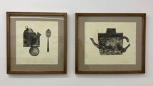 Abbas Mirzaei printmaking exhibit in O Gallery2