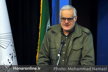 مازیار فکری ارشاد منتقد سینما در افتتاحیه سینماتک برج آزادی